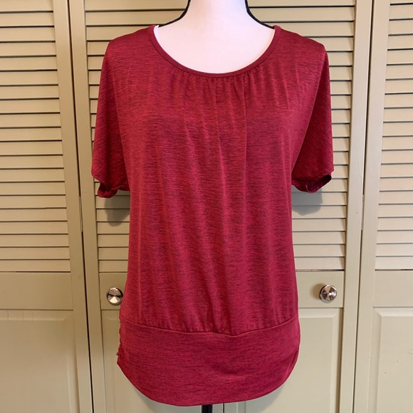 Dolman Sleeve Blouse with Lattice Back - Picture 7 of 8